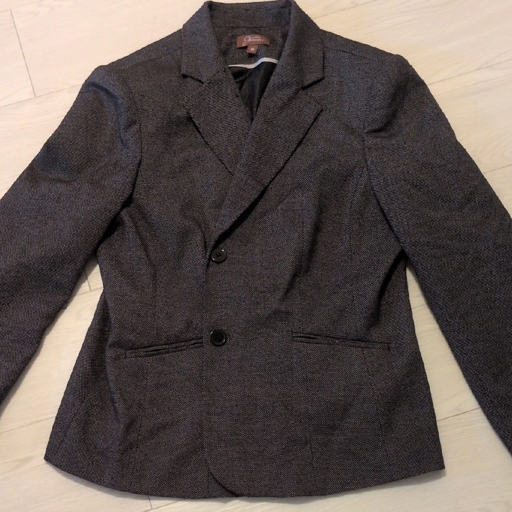 Jessica Gray Sport Coat with Notched Lapel